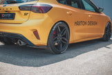 Bakre Sidosplitters V.3 (For Rear Valance V.3) för Ford Focus Hatchback ST Mk4