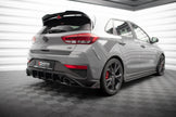 Bakre Sidosplitters V.4 + Flaps för Hyundai I30 N Hatchback Mk3 Facelift