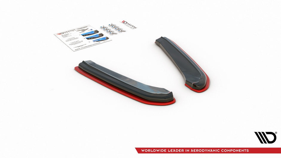 Bakre Sidosplitters V.4 för Seat Leon Cupra Mk3 Facelift Sportstourer