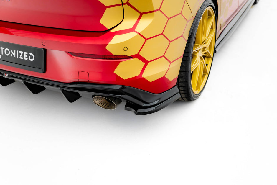 Bakre Sidosplitters V.4 för Volkswagen Golf GTI Clubsport Mk8 Facelift