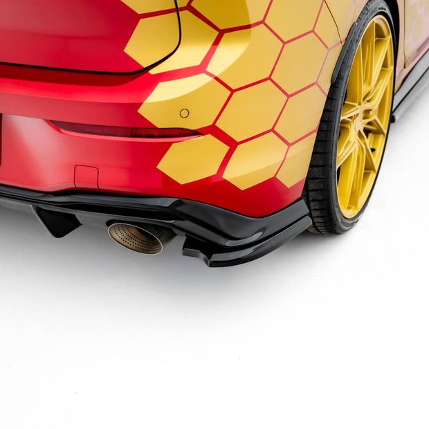 Bakre Sidosplitters V.4 för Volkswagen Golf GTI Clubsport Mk8 Facelift