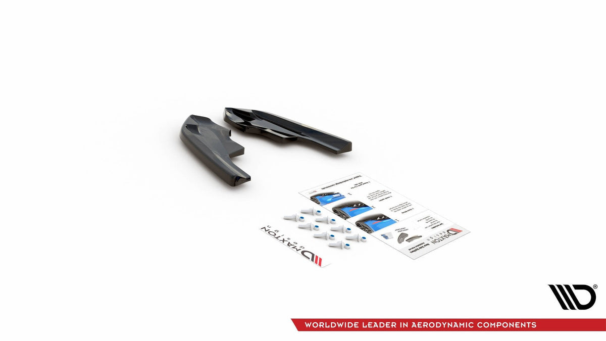 Bakre Sidosplitters V.4 för Volkswagen Golf R Hatchback Mk8  Fits only with :  VW-GO-8-R-RS2.