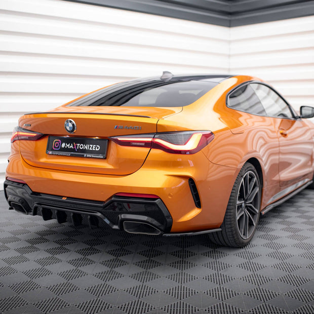 Bakre Sidosplitters V.5 för BMW 4 M440i G22 / G23 / G22 Facelift / G23 Facelift