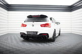 Bakre Sidosplitters V.5 + Flaps (For Rear Valance V.3) för BMW 1 M-Pack / M140i F20 Facelift