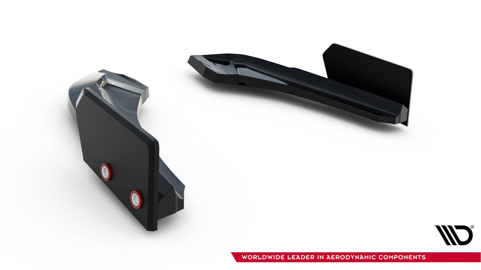 Bakre Sidosplitters V.5 + Flaps (For Rear Valance V.3) för BMW 1 M-Pack / M140i F20 Facelift