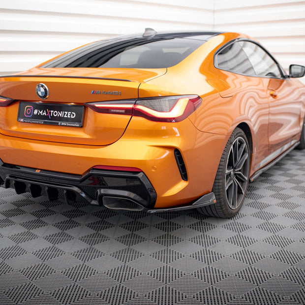 Bakre Sidosplitters V.6 för BMW 4 M440i G22 / G23 / G22 Facelift / G23 Facelift