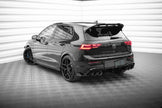Bakre Sidosplitters V.6 + Flaps för Volkswagen Golf R Hatchback Mk8  Fits only with :  VW-GO-8-R-RS2G