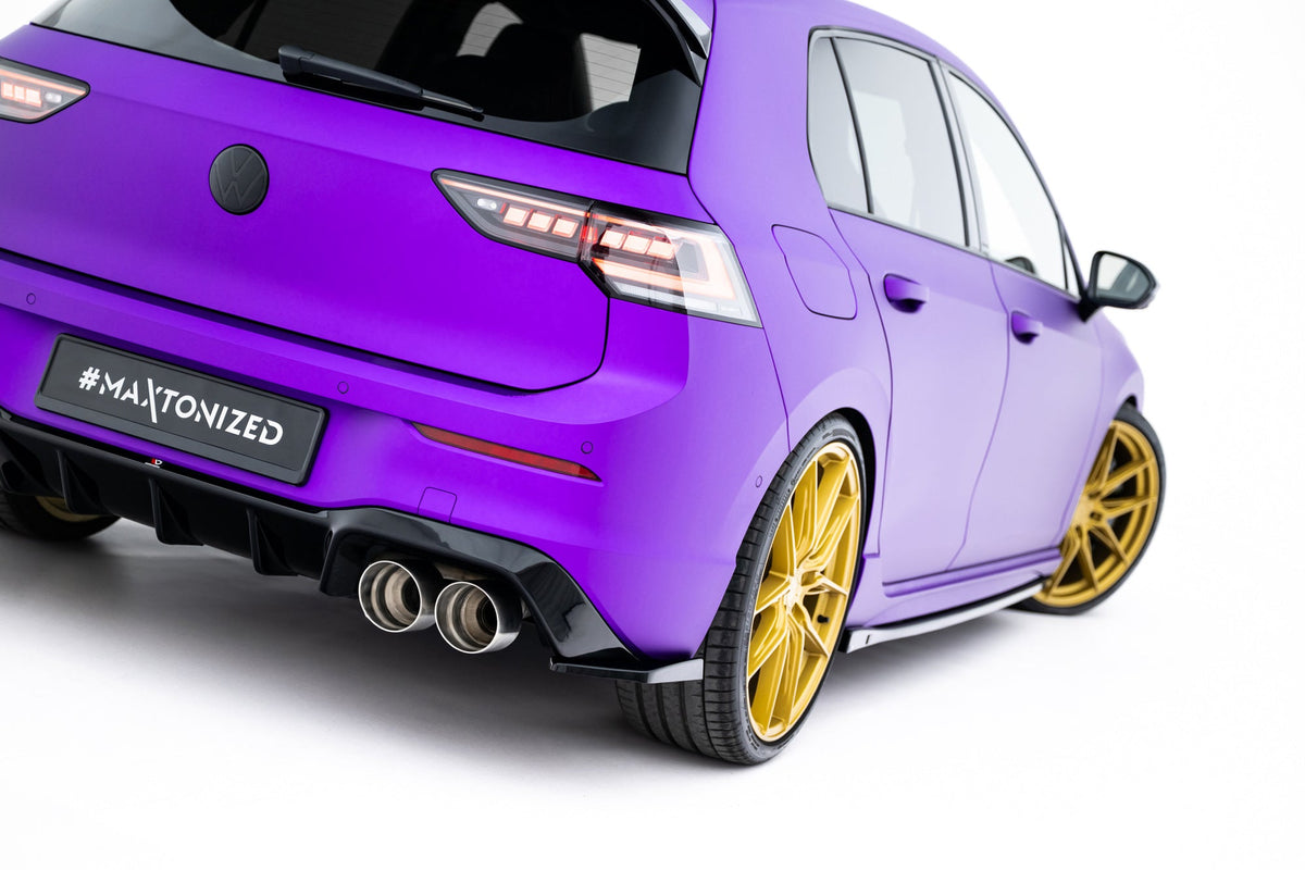 Bakre Sidosplitters V.6 för Volkswagen Golf R Hatchback Mk8 Facelift