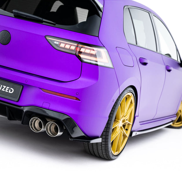 Bakre Sidosplitters V.6 för Volkswagen Golf R Hatchback Mk8 Facelift