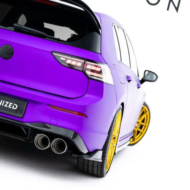 Bakre Sidosplitters V.7 för Volkswagen Golf R Hatchback Mk8 / Mk8 Facelift