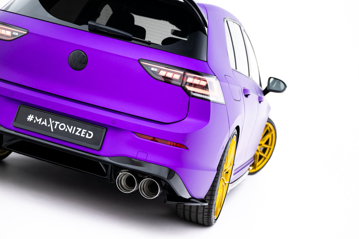 Bakre Sidosplitters V.8 för Volkswagen Golf R Hatchback Mk8 / Mk8 Facelift
