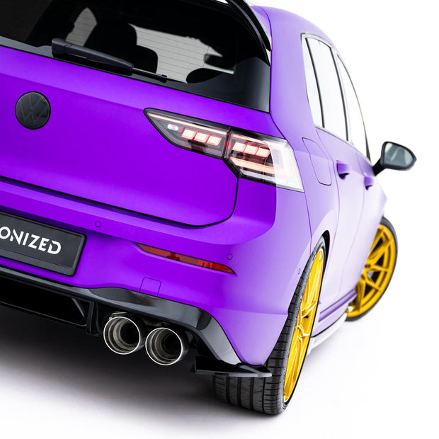 Bakre Sidosplitters V.8 för Volkswagen Golf R Hatchback Mk8 / Mk8 Facelift