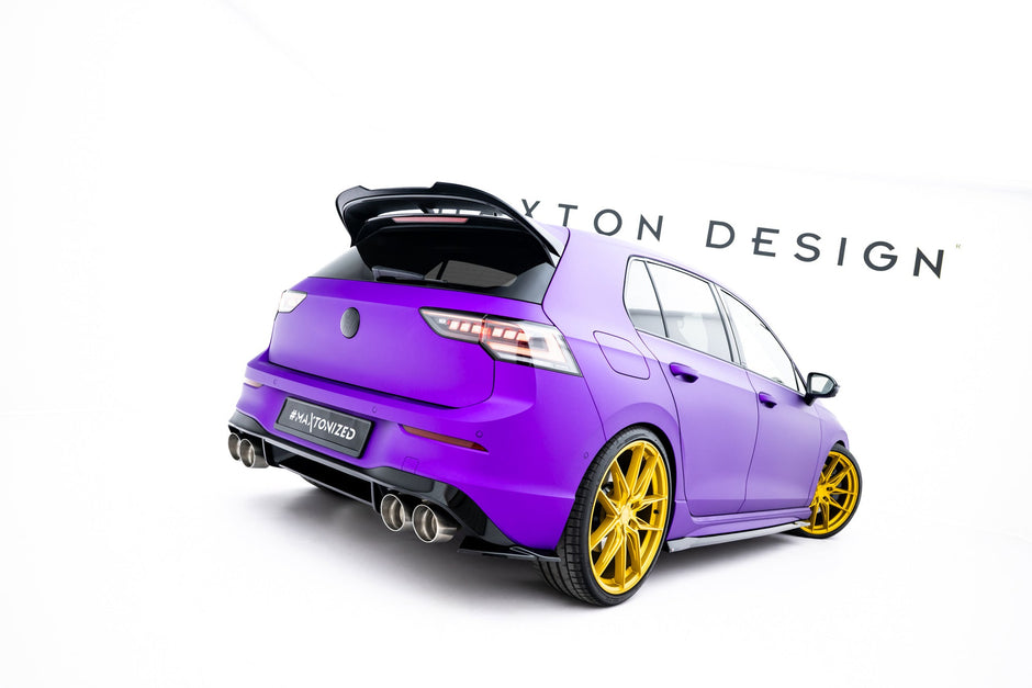 Bakre Sidosplitters V.8 för Volkswagen Golf R Hatchback Mk8 / Mk8 Facelift