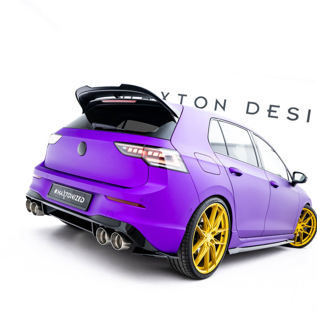 Bakre Sidosplitters V.8 för Volkswagen Golf R Hatchback Mk8 / Mk8 Facelift