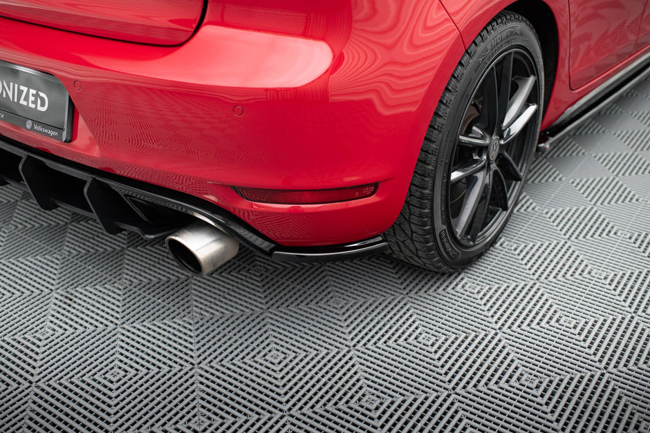 Bakre Sidosplitters för Volkswagen Golf Mk6 GTI 35TH