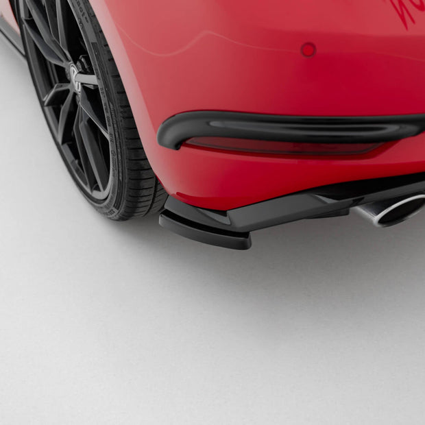 Bakre Sidosplitters för Volkswagen Golf Hatchback R / R-Line Mk7 Facelift