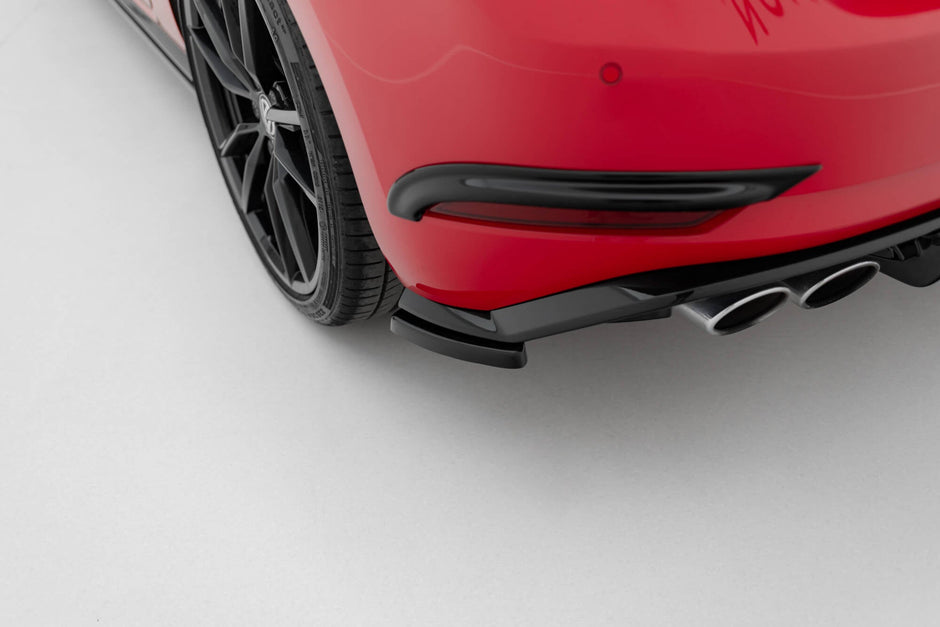 Bakre Sidosplitters för Volkswagen Golf Hatchback R / R-Line Mk7 Facelift