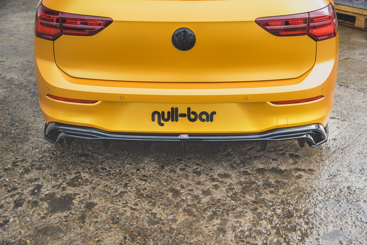 Bakre Sidosplitters för Volkswagen Golf Hatchback Mk8  The product fits only with rear valance  VW-GO-8-RS1
