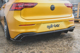 Bakre Sidosplitters för Volkswagen Golf Hatchback Mk8  The product fits only with rear valance  VW-GO-8-RS1