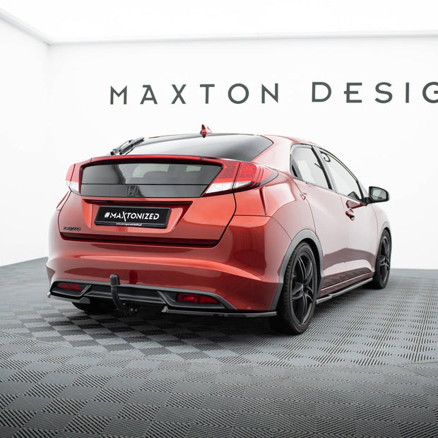 Bakre Sidosplitters för Honda Civic Hatchback Mk9