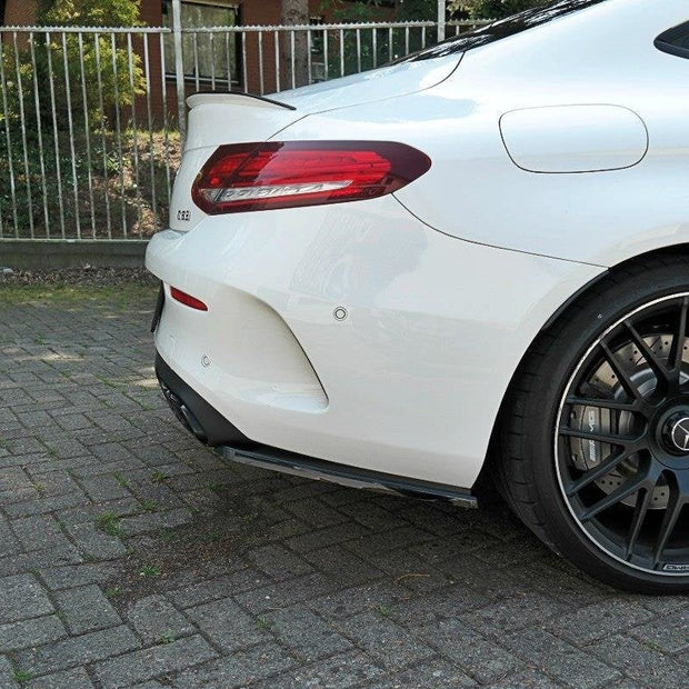 Bakre Sidosplitters för Mercedes C-class C205 63AMG Coupe