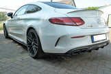 Bakre Sidosplitters för Mercedes C-class C205 63AMG Coupe