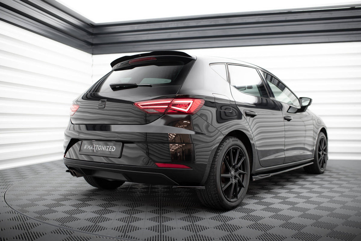 Bakre Sidosplitters V.1 för Seat Leon Hatchback Mk3 Facelift