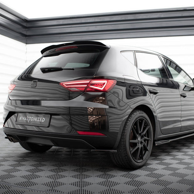 Bakre Sidosplitters V.1 för Seat Leon Hatchback Mk3 Facelift