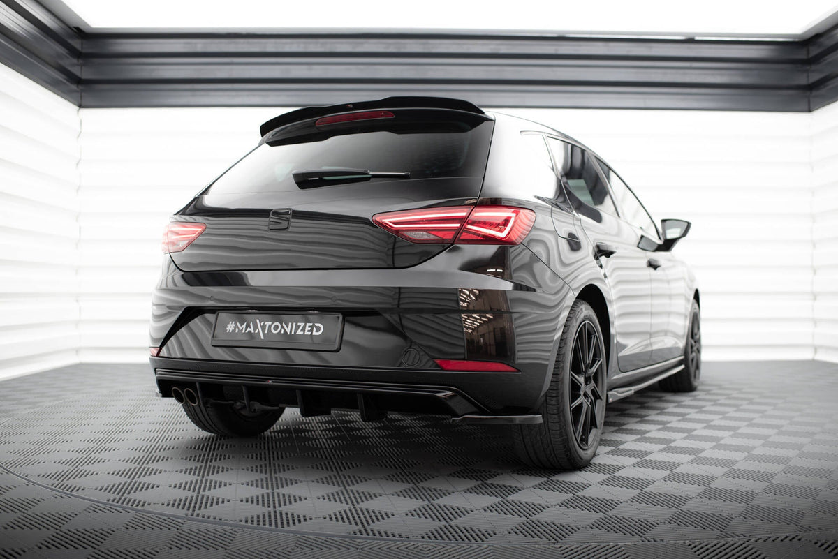 Bakre Sidosplitters V.2 för Seat Leon Hatchback Mk3 Facelift