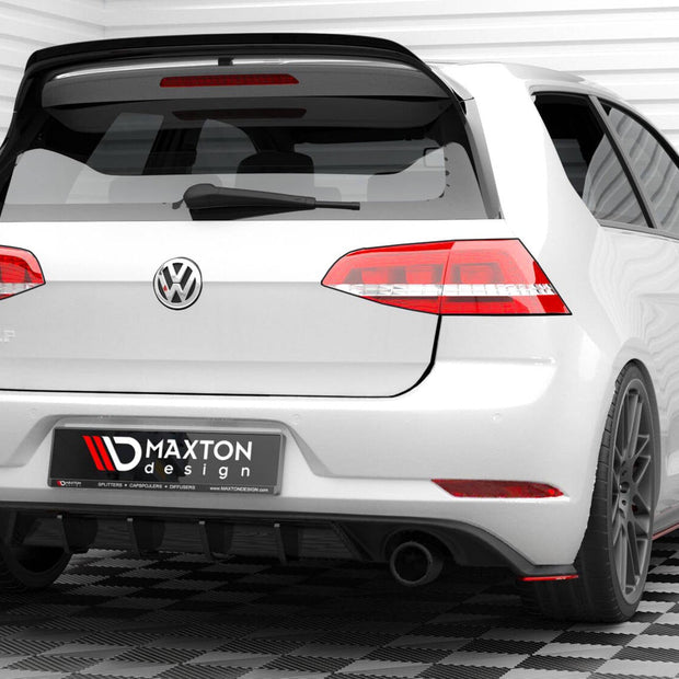 Bakre Sidosplitters V.2 för Volkswagen Golf GTI Mk7 Facelift
