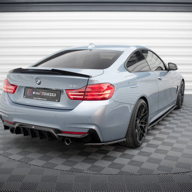 Maxton Design Bakre sidosplitters V.4 – BMW 4 Coupe M-Pack F32