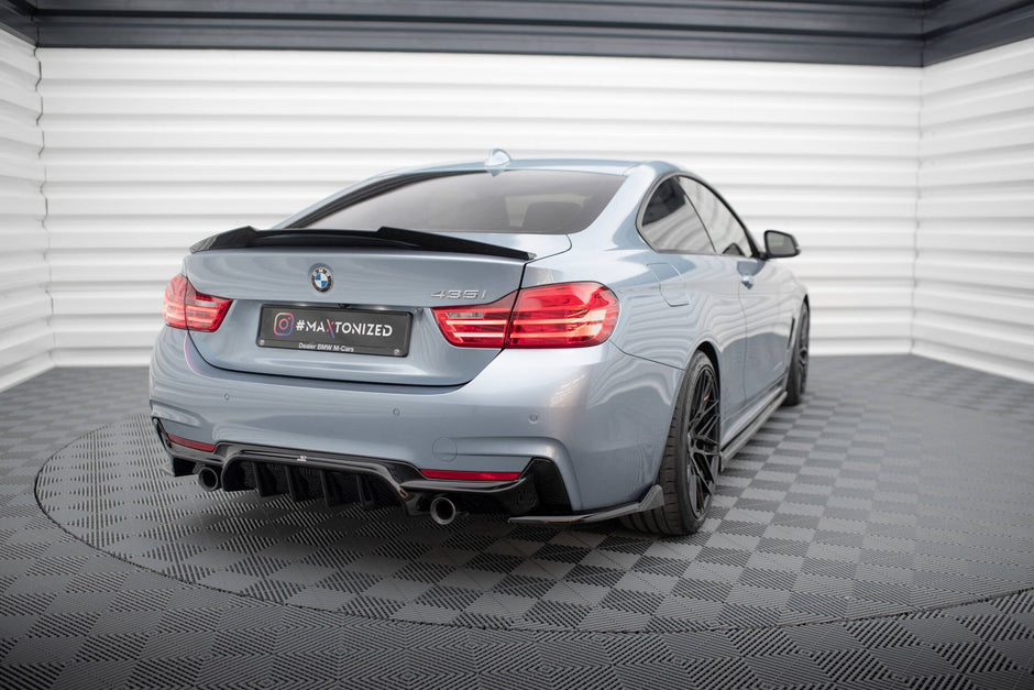 Maxton Design Bakre sidosplitters V.5 BMW 4 Coupe M-Pack F32 – bild 2