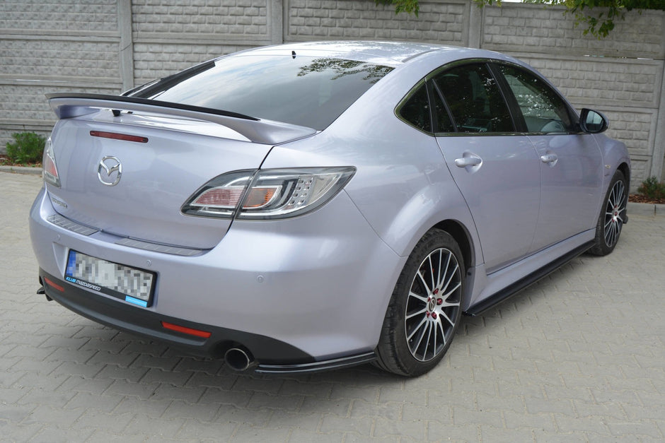Bakre Sidosplitters för Mazda 6 Mk2 Sport HATCH (GH-SERIES)