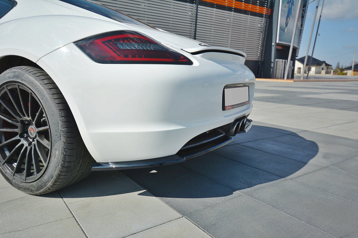 Bakre Sidosplitters för Porsche Cayman S 987C