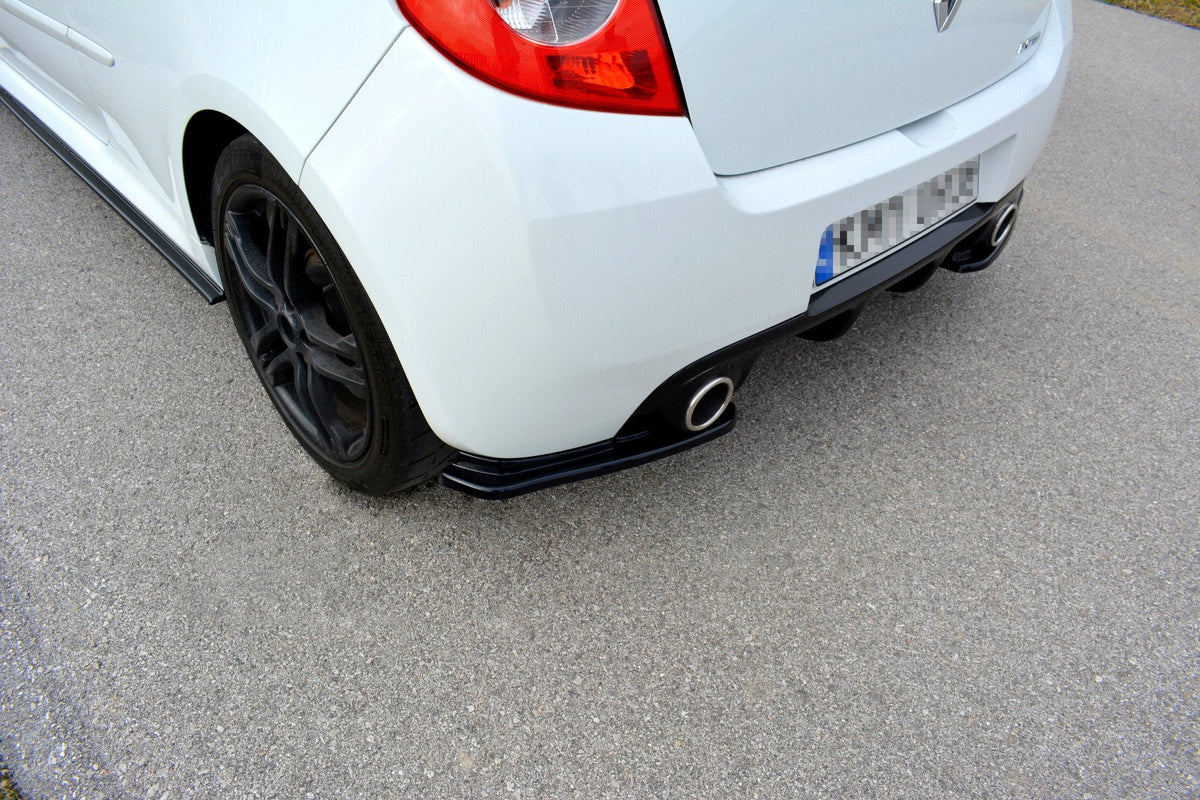 Bakre Sidosplitters för Renault Clio Mk3 RS Facelift