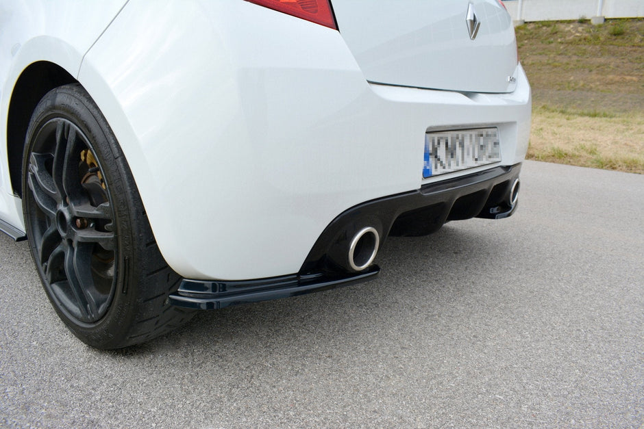 Bakre Sidosplitters för Renault Clio Mk3 RS Facelift