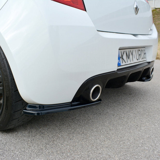 Bakre Sidosplitters för Renault Clio Mk3 RS Facelift