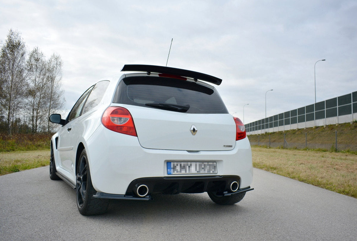 Bakre Sidosplitters för Renault Clio Mk3 RS Facelift