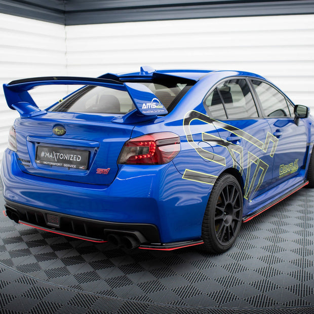 Bakre Sidosplitters V.2 för Subaru WRX STI