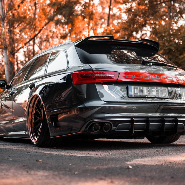Spoiler för Audi S6 / A6 S-Line C7 / C7 Facelift Avant