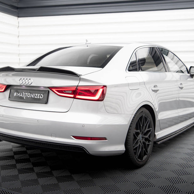 Spoilerläpp 3D för Audi A3 / A3 S-Line / S3 Sedan 8V