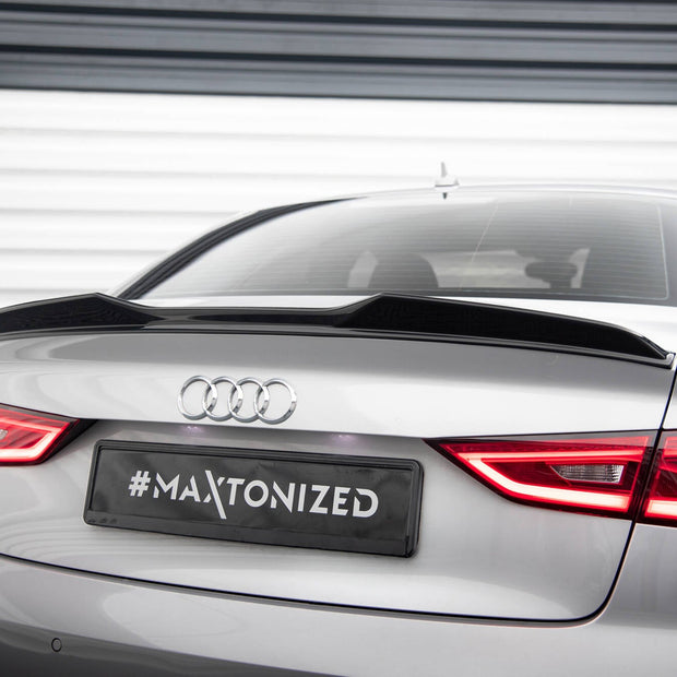 Spoilerläpp 3D för Audi A3 / A3 S-Line / S3 Sedan 8V