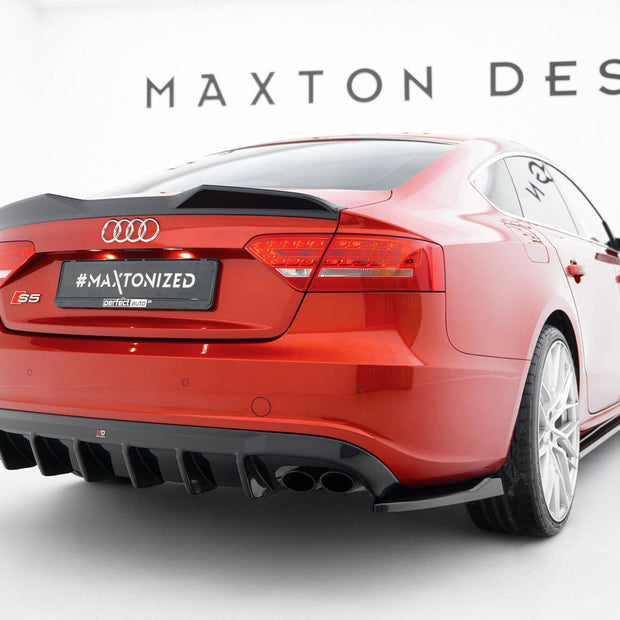Spoilerläpp 3D för Audi A5 Sportback S-Line / S5 8T / 8T Facelift