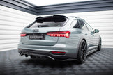Spoilerläpp 3D för Audi A6 Avant / A6 Allroad / A6 S-Line Avant / S6 Avant C8 / C8 Facelift