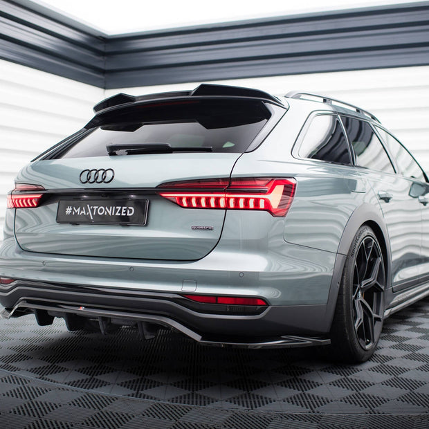 Spoilerläpp 3D för Audi A6 Avant / A6 Allroad / A6 S-Line Avant / S6 Avant C8 / C8 Facelift