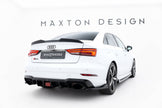 Spoilerläpp 3D för Audi RS3 Sedan 8V / 8V Facelift