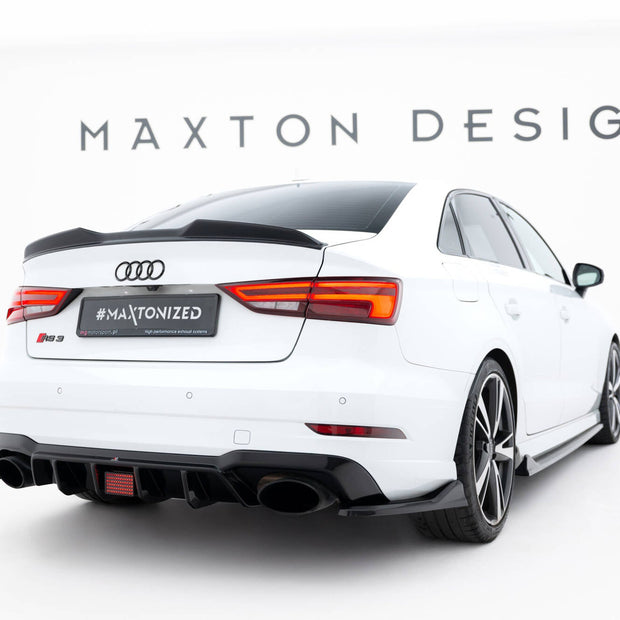 Spoilerläpp 3D för Audi RS3 Sedan 8V / 8V Facelift