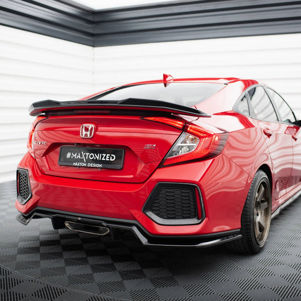 Spoilerläpp 3D för Honda Civic SI Mk10