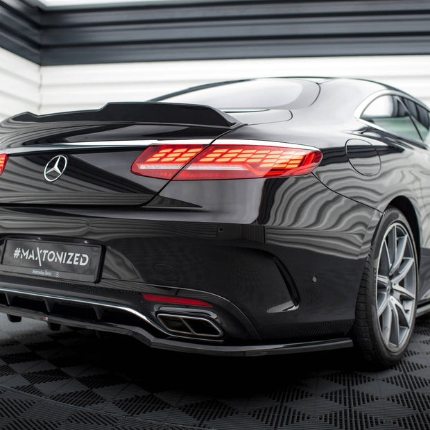 Spoilerläpp 3D för Mercedes-Benz S Coupe AMG-Line C217 Facelift