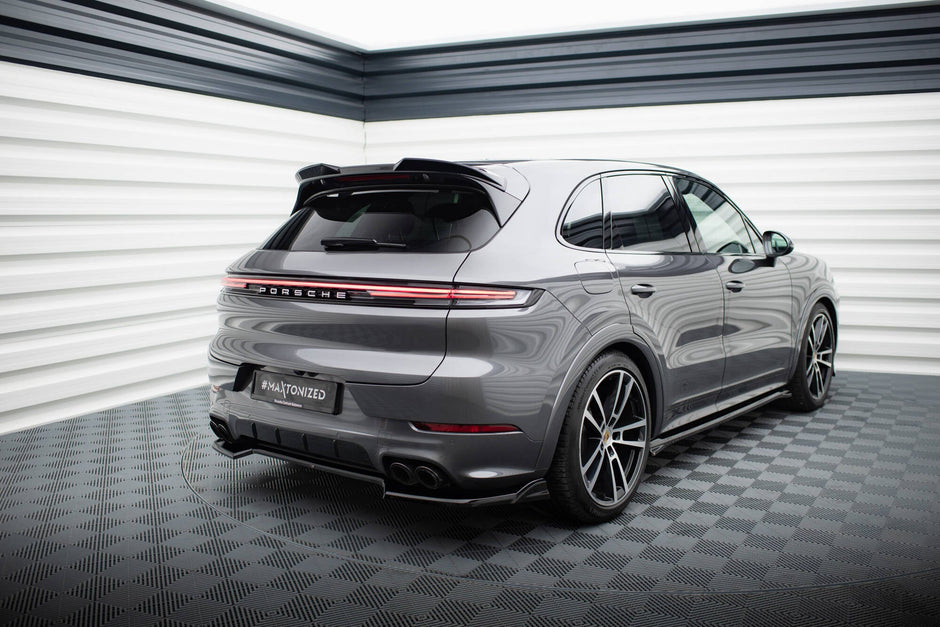 Spoilerläpp 3D för Porsche Cayenne Sport Design / Turbo SUV Mk3 Facelift